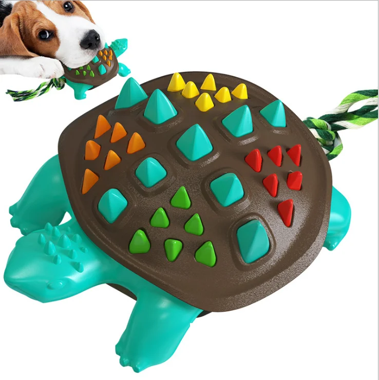 

Hot Sale colorful god crocodile turtle dog molar stick rope knot dog toothbrush toys pet dog chew toy, As is shown in