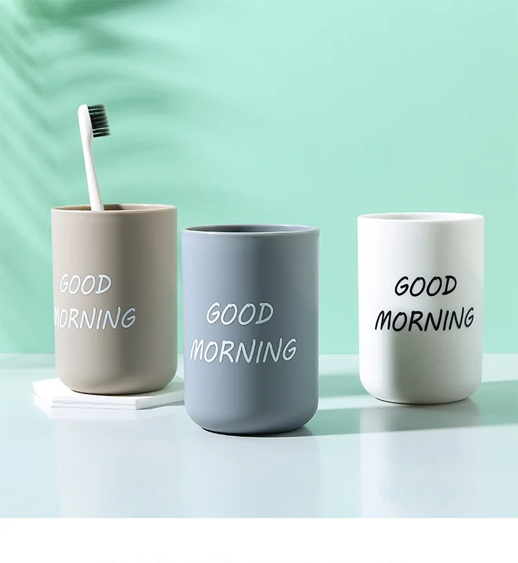 

Cute Travel Creative Simple Mouthwash Bathroom Tumblers Household Children Plastic Travel Mouthwash Cup Bathroom Product
