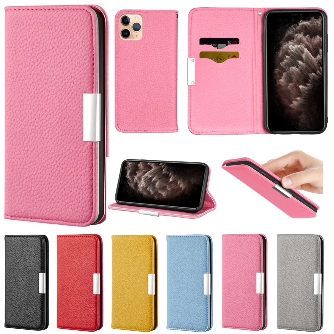 

Custom Fashion Magnetic Card Flip Wallet Leather Cell Phone Case For Iphoned 13 12 Pro Max X Xr Xs Max 6 7 8 11