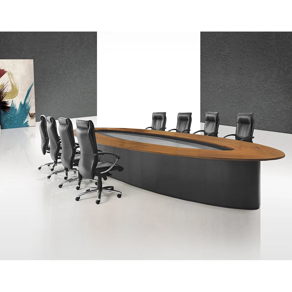 Modern Design Trade Assurance Customized Oem Conference Table Solid Wooden Round Large Meeting Desk Greenguard Certification Buy Solid Wooden Conference Table