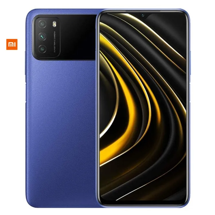 

Cheap Price Xiaomi POCO M3 48MP Camera 4GB+64GB EU Global Official Version Triple Back Cameras 6000mAh Battery smartphone