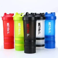 

Sell Well Protein Plastic Shaker Bottle Powder Storage with Custom Logo