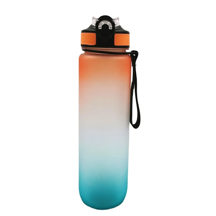 

MIKENDA Hot selling BPA Free Portable Plastic Tritan Sport Water Bottle Custom logo, Red, purple, pink,bule,green,orange