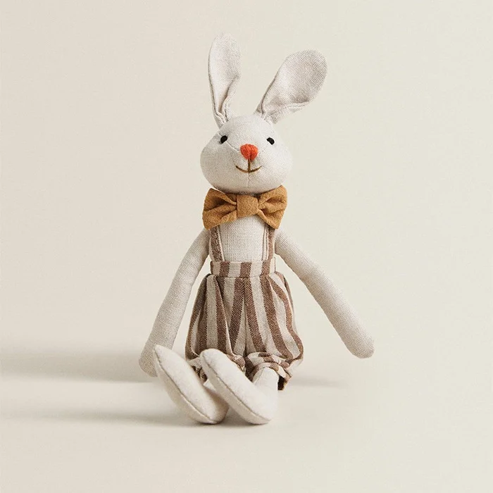 42CM Cute Long Ears Pacify Rabbit Doll Baby Soft Plush Toys Appease Sleeping Stuffed Animal Baby Toys for Children Birthday Gift