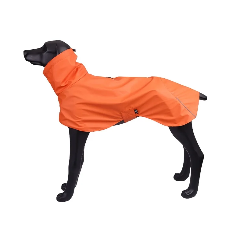 

Nylon Pet clothes Outdoor Dog clothes Waterproof Pet Reflective Dog raincoat Designers Luxury Raincoat Clothes For Dogs