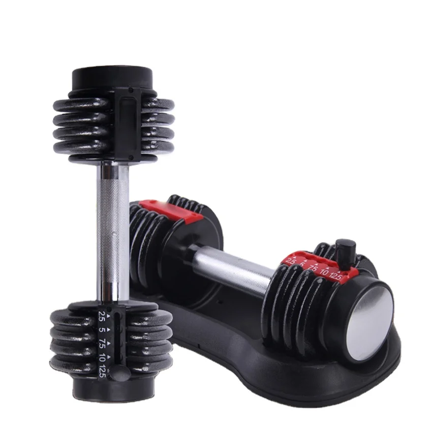 

Adjustable Dumbbells Men's Dumbbells Arm Muscle Fitness Equipment Dumbbell Rack