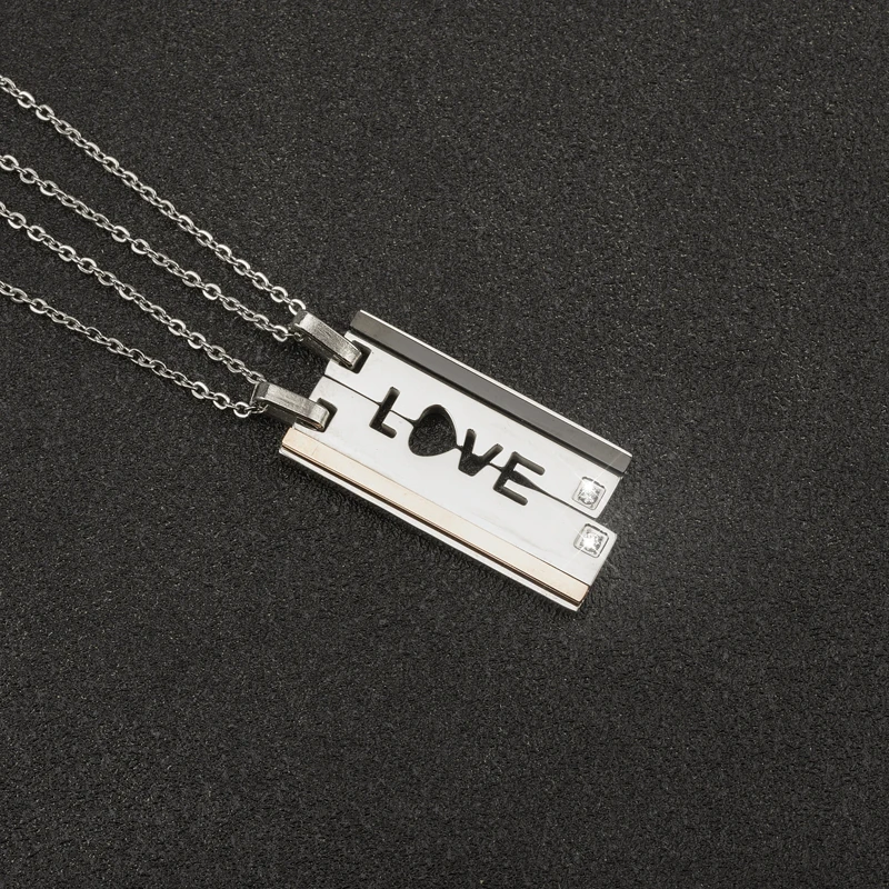 

Korean Design Bijou Couple Necklace Jewelry for Women