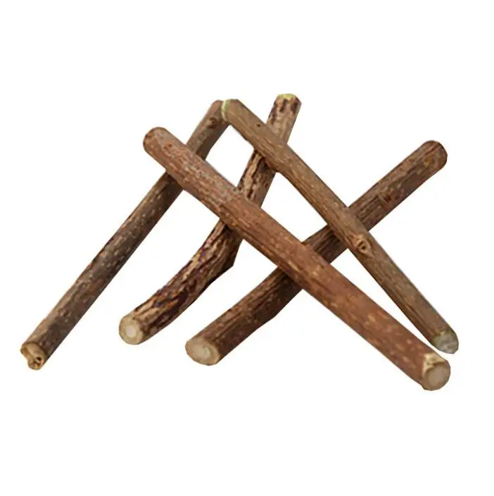 

Hot Fashion New Cat Toys Natural Wood Stick Cat Chew Toys In Buck Package
