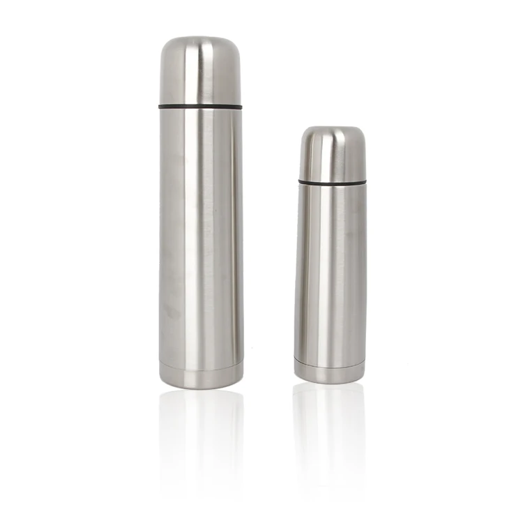 

Double Layer Thermo Cup Portable Stainless Steel Vacuum Insulated Thermos Sports Bottle