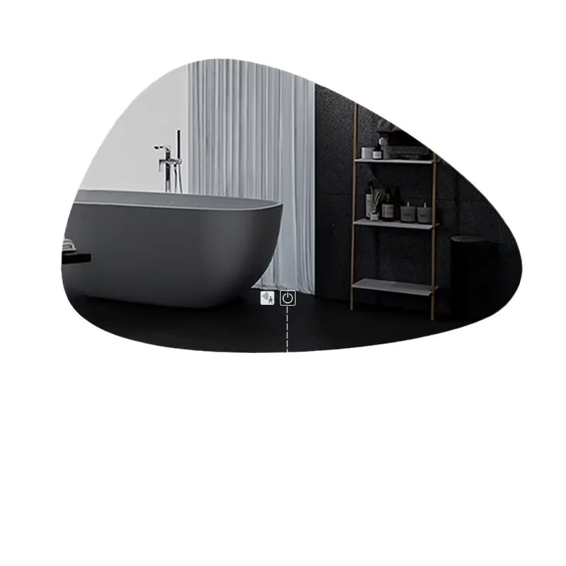 Teardrop-Shaped Smart Mirror