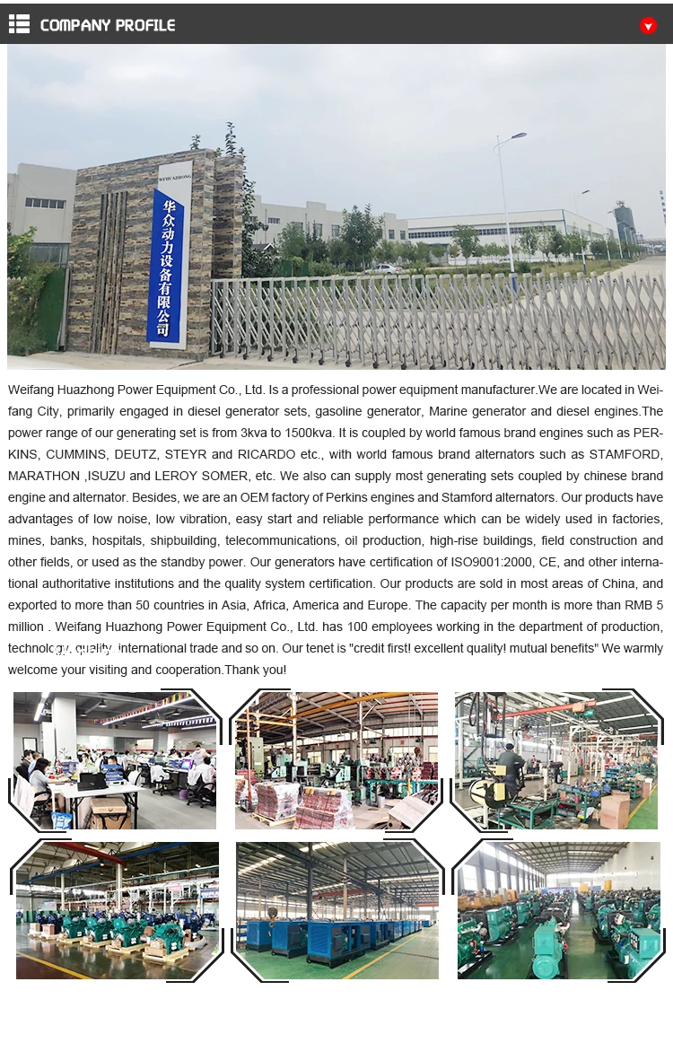 300kw open generator