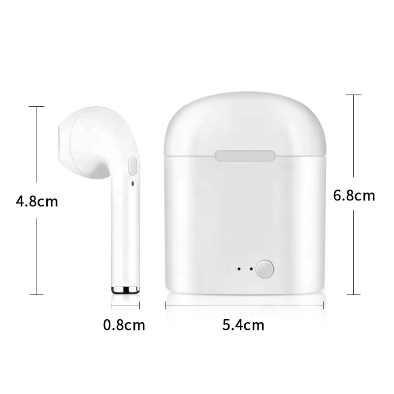 

Cheap Price I7s Earphones Tws 5.0 True Wireless Stereo Earbuds Fone De Ouvido Sem Fio Macaron Audifonos Earbuds I12 Tws