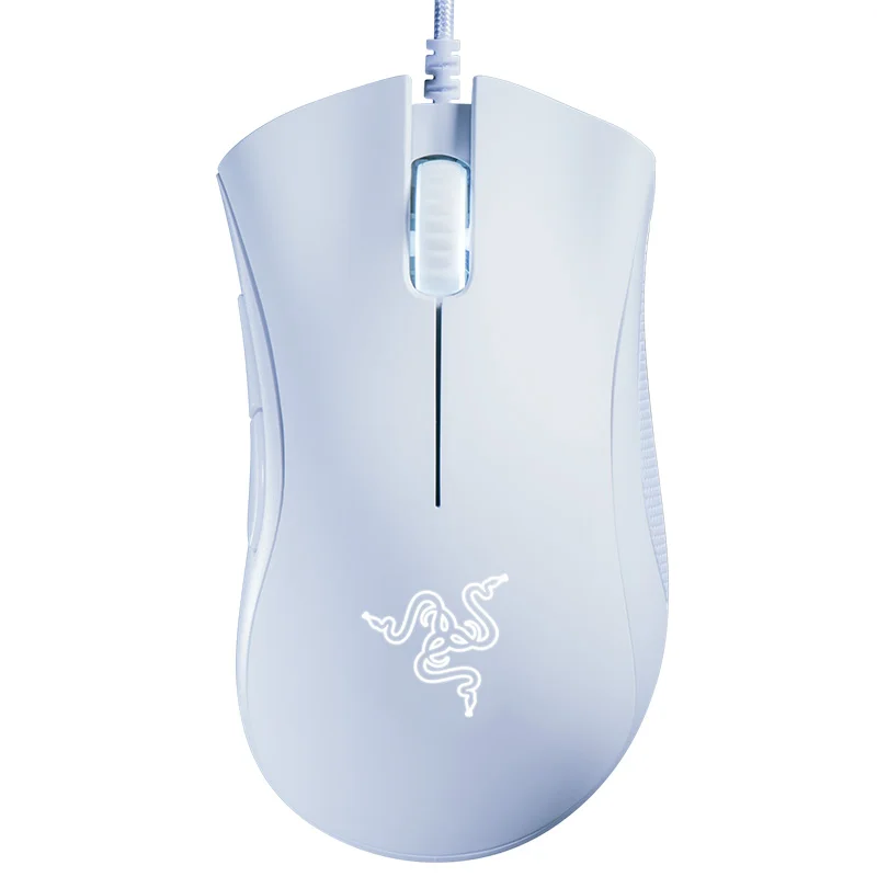 

2021 Hot Selling Ergonomic Black White Razer DeathAdder Essential Computer Wired Gaming Mice Mouse