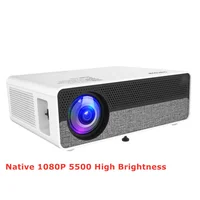 

[New 5500 High Brightness 1080p Projector]Factory Selling Native 1080p Full HD LCD LED Portable Video 4K Home Theater Projectors