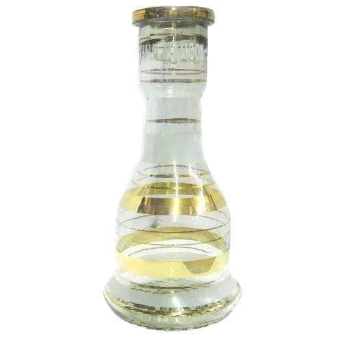 

Cheap price new design hotselling Hookah Shisha Golden Color Glass Base, Mixed