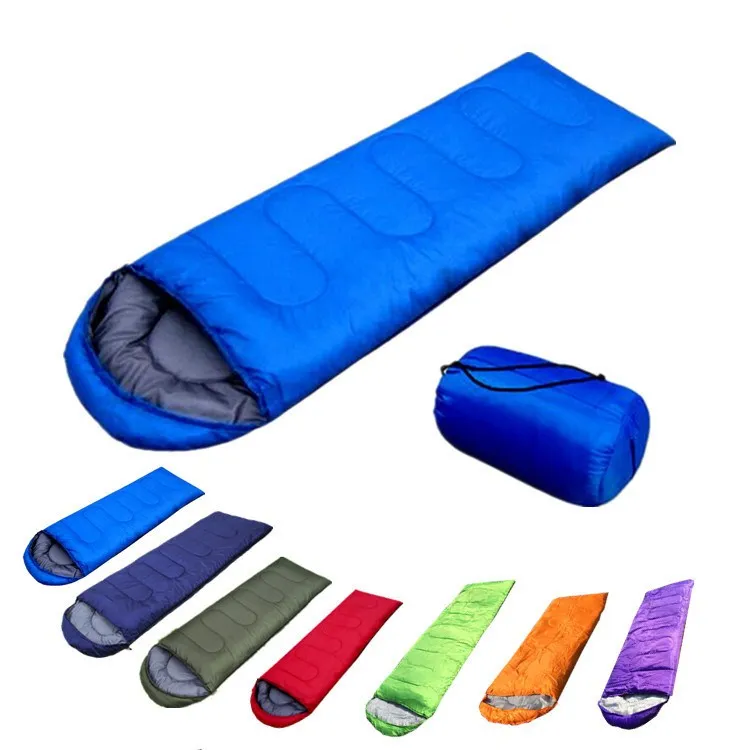 

H469 Envelope Shape Camping Travel Hiking Blankets Sleep Bag Casual Waterproof Warming Single Outdoor Sleeping Bags, Multi colour