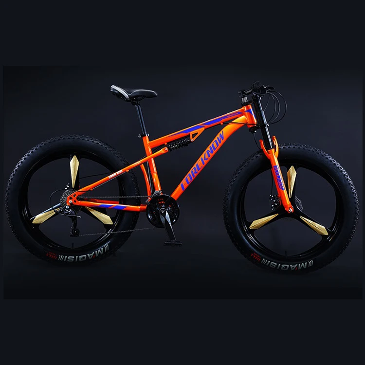 

Supply Snow Bike Aluminum Alloy Fat Tire Bike 26 Inch Mountain Bicycle, Customized