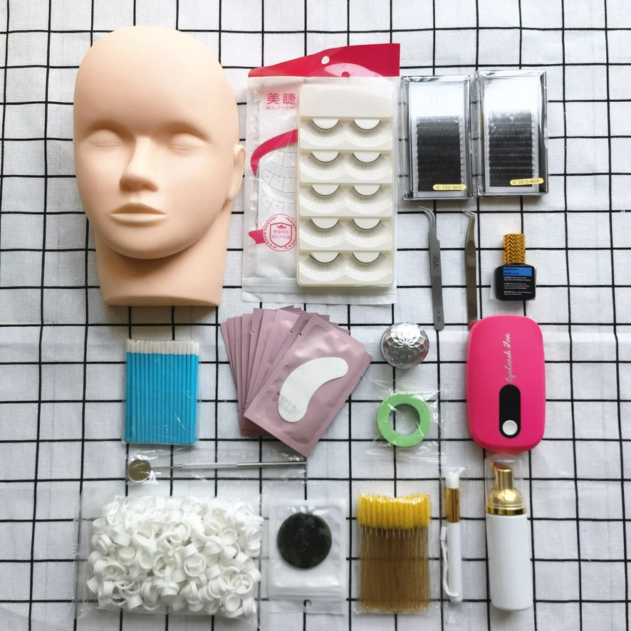 

wholesale eyelash extension training kits eyelash extensions starter kit for beginners