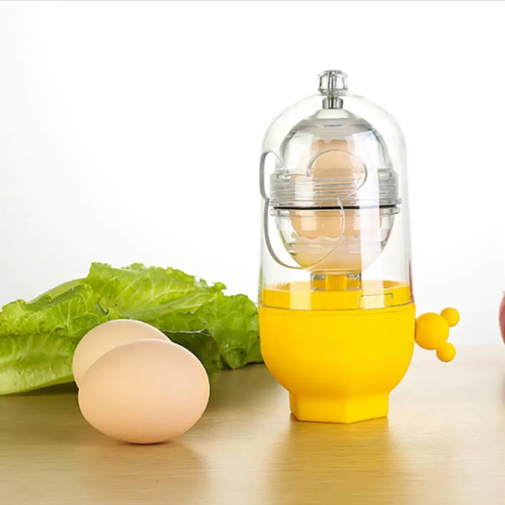 

Manual Golden Egg Maker with Pulling Rope Easy Pull Eggs Mixer Egg Shaker for Kitchen Cooking