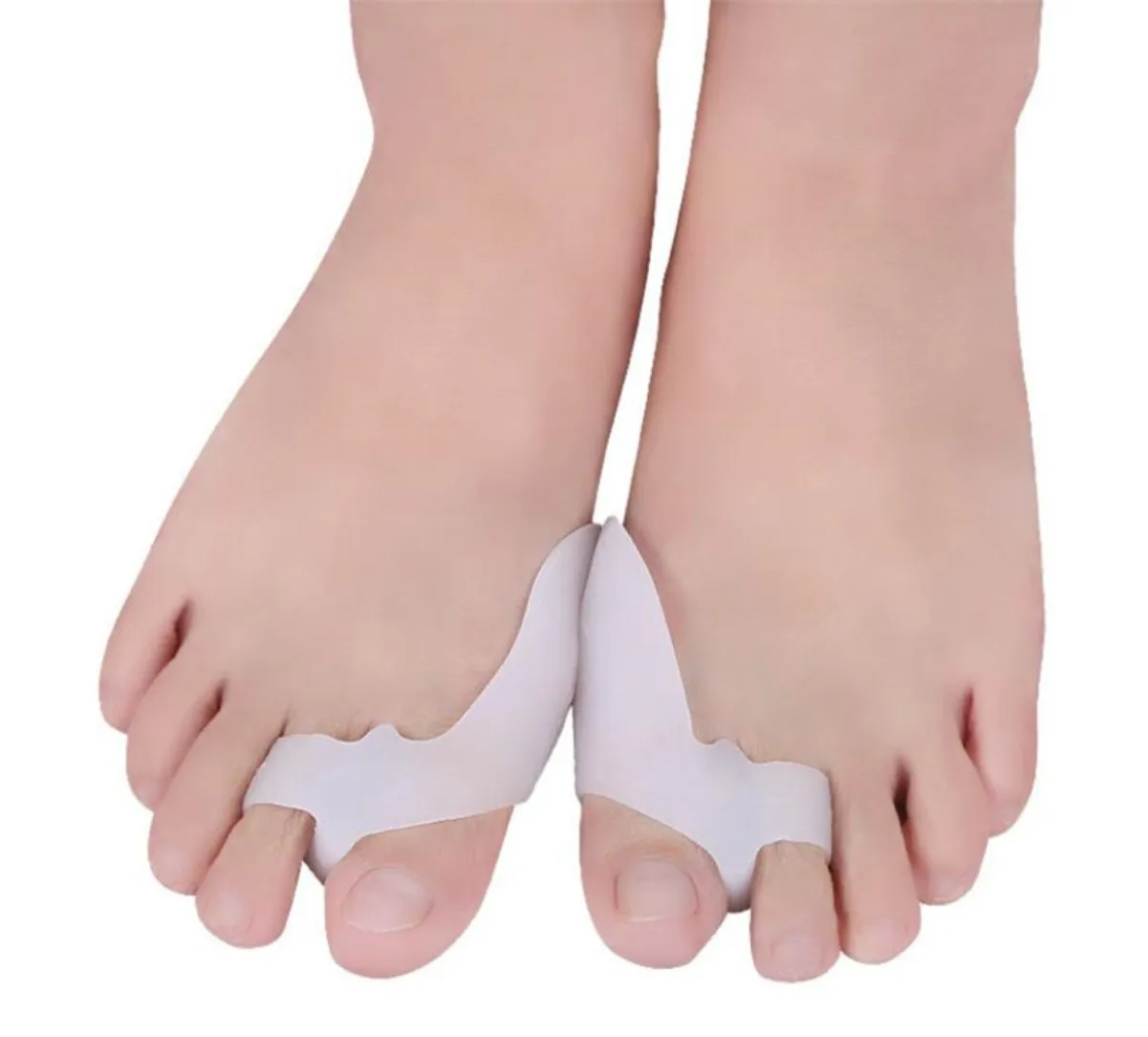 

Best selling new design hallux valgus bunion toe separator for man and women, White