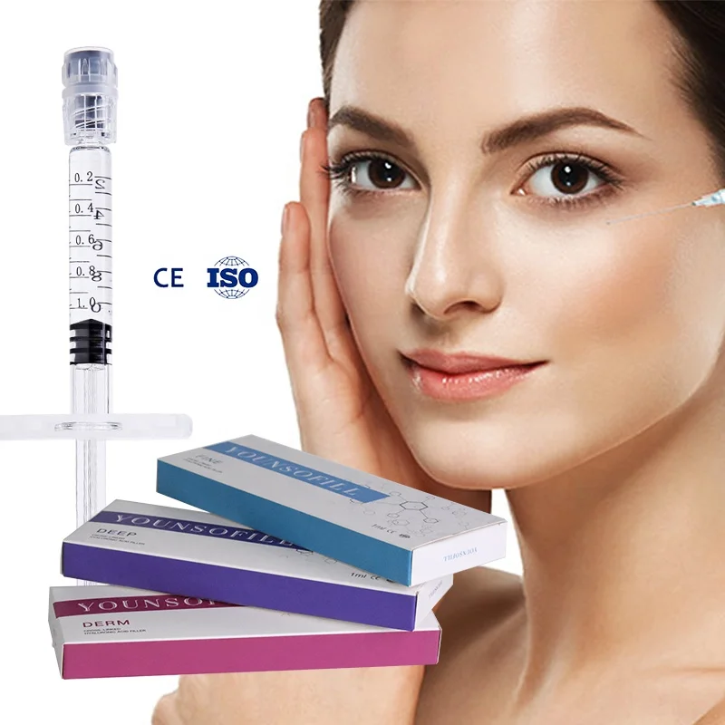 

Best Younsofill korea CE collagen facial ha derma filler 1ml 2ml lip injection hyaluronic acid dermal filler