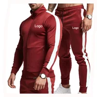 

Wholesale Training Gym Track Suits Custom Jogging Wear Sets Mens Jogging Tracksuit