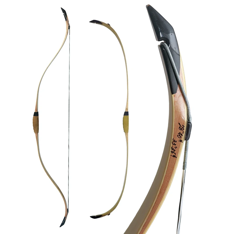 

30-50lbs Traditional wooden Turkish bow for hunting arrow