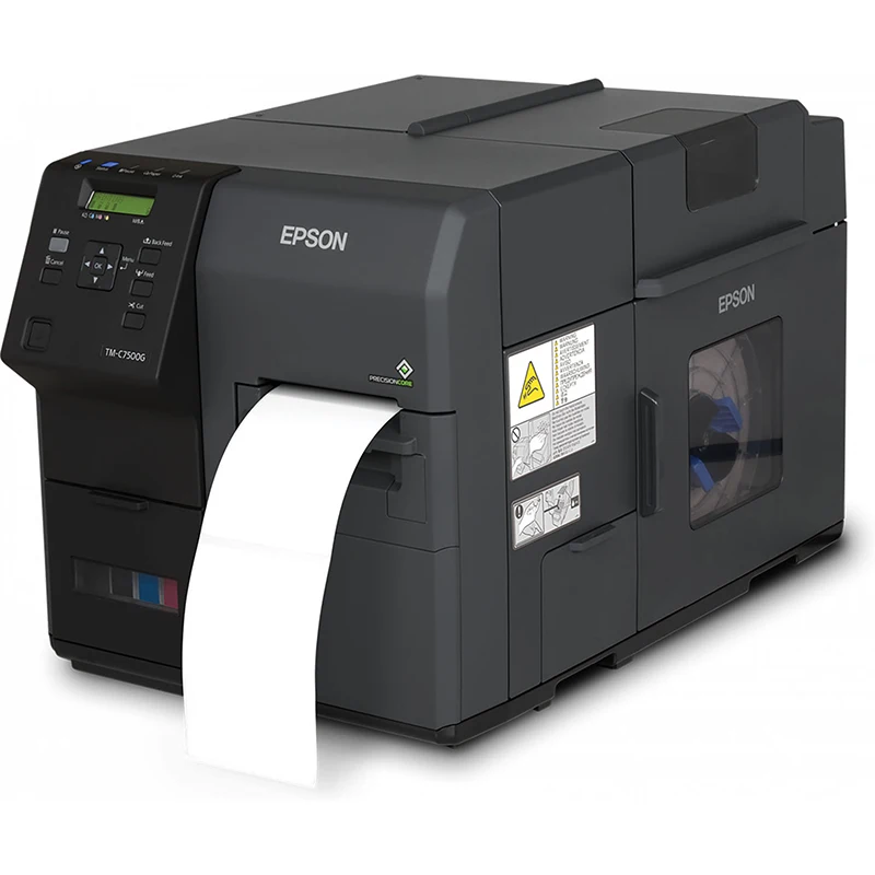

TM-C7520G High Speed Pigment Ink 600x1200 DPI Inkjet Label Printer