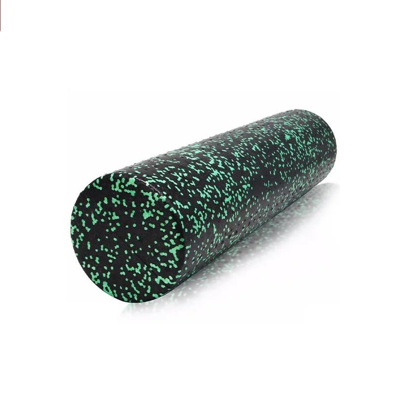 

60*15CM High-density Speckle EPP Yoga Foam Roller Pilates Block Gym Body Exercises Fitness Massager Muscle Relaxation, Red/blue/green