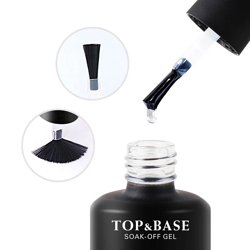 

Your Logo Base coat / Top Coat Nail Gel Polish UV gel OEM Private Label