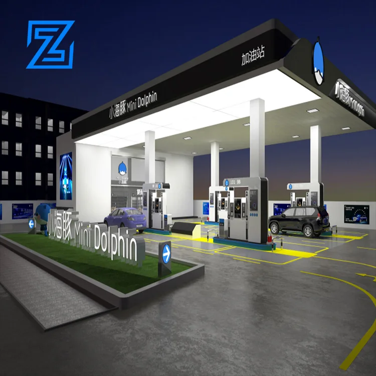 Factory Customized Full Service Gas Station Gas Station Equipment And