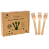 Eco-Friendly Utensils Tableware Party wooden Dessert Spoon Biodegradable bamboo disposable spoon