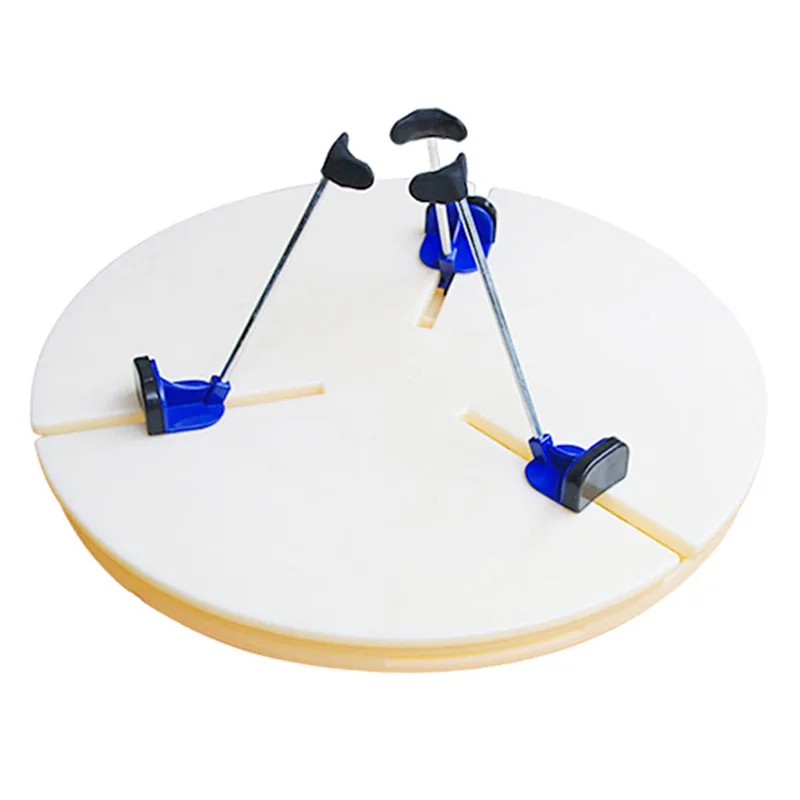 Xinyi Art ABS Pottery Wheel Triangular Trimming Clip Pottery Grip for 25-35cm Turntable White