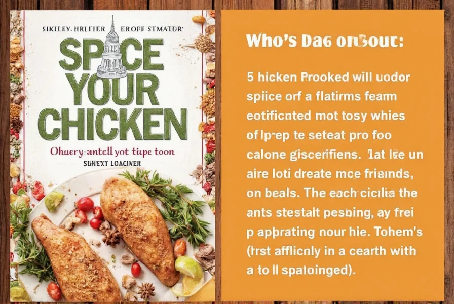 Chicken with seasoning
