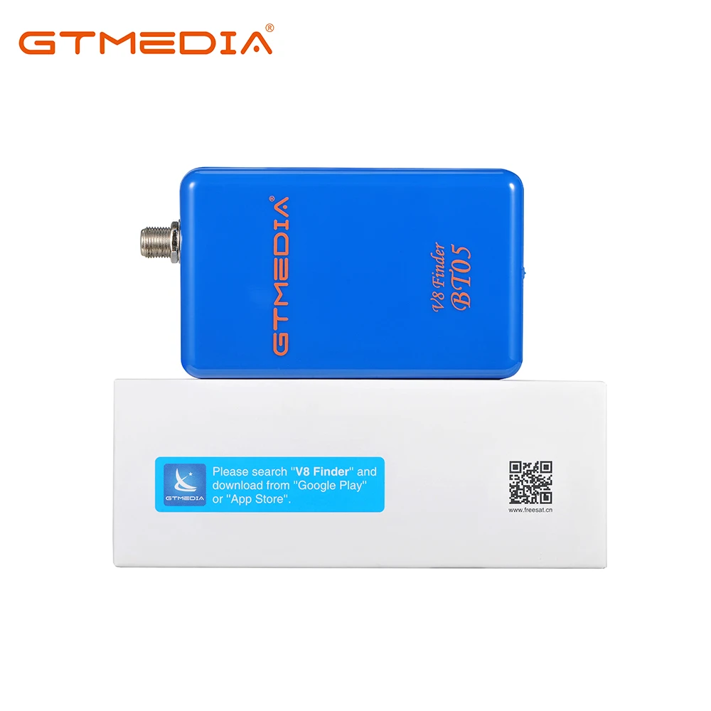 

GTMEDIA V8 Finder BT05 Built-in Lithium Battery Digital DVB S2 Satellite Finder Support Android / IOS