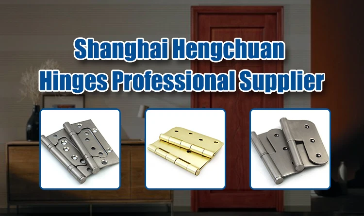 High quality large bearing area stainless steel or iron butterfly office door hinges
