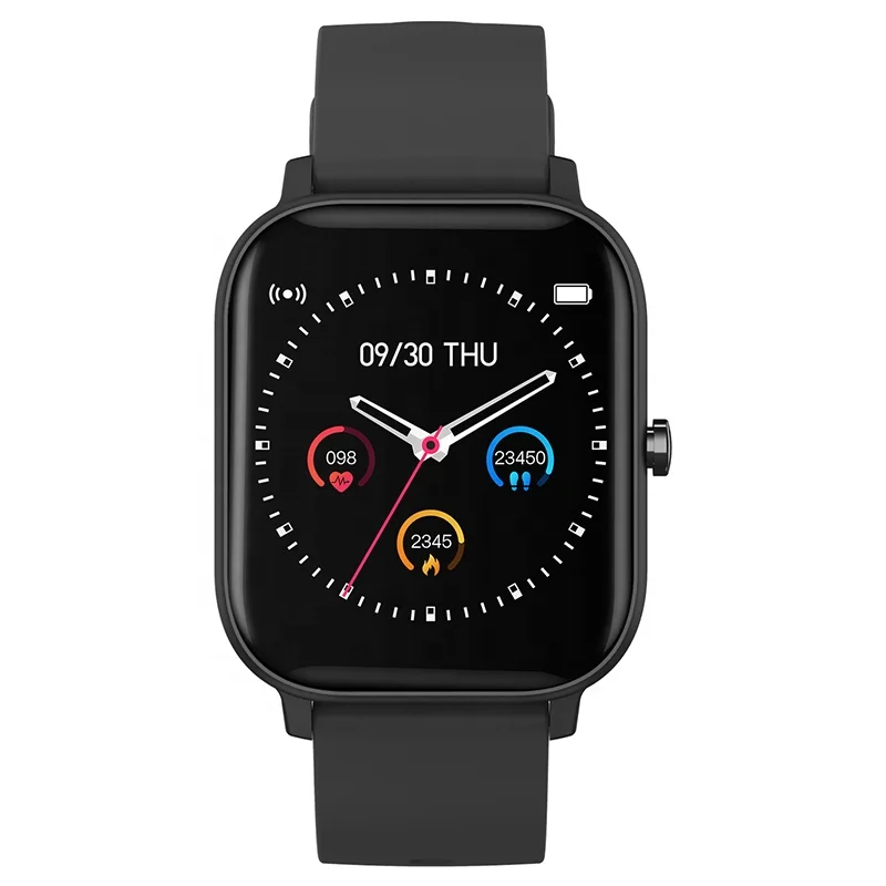 
NRF52832 Pedometer Healthy Care Wristwatch Heart Rate Monitoring Sport Watch 