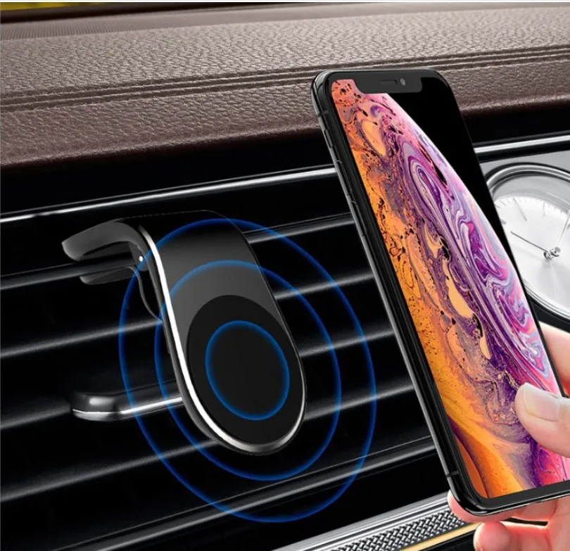 

best 360 degree rotating portable & adjustable 3 in 1 airvent compatible magnetic car phone mount holder for smart phone, Black , sliver , grey , red
