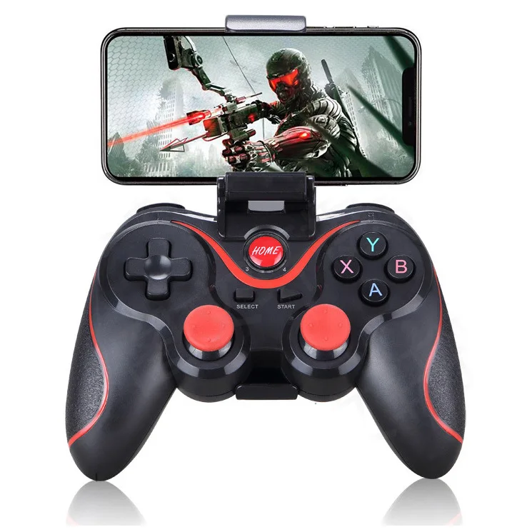 

Portable mobile gaming controller lithium battery android wireless vibration gamepad