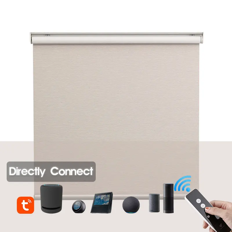 

Deyi Smart roller blinds remote control window motorised shade, Customized color