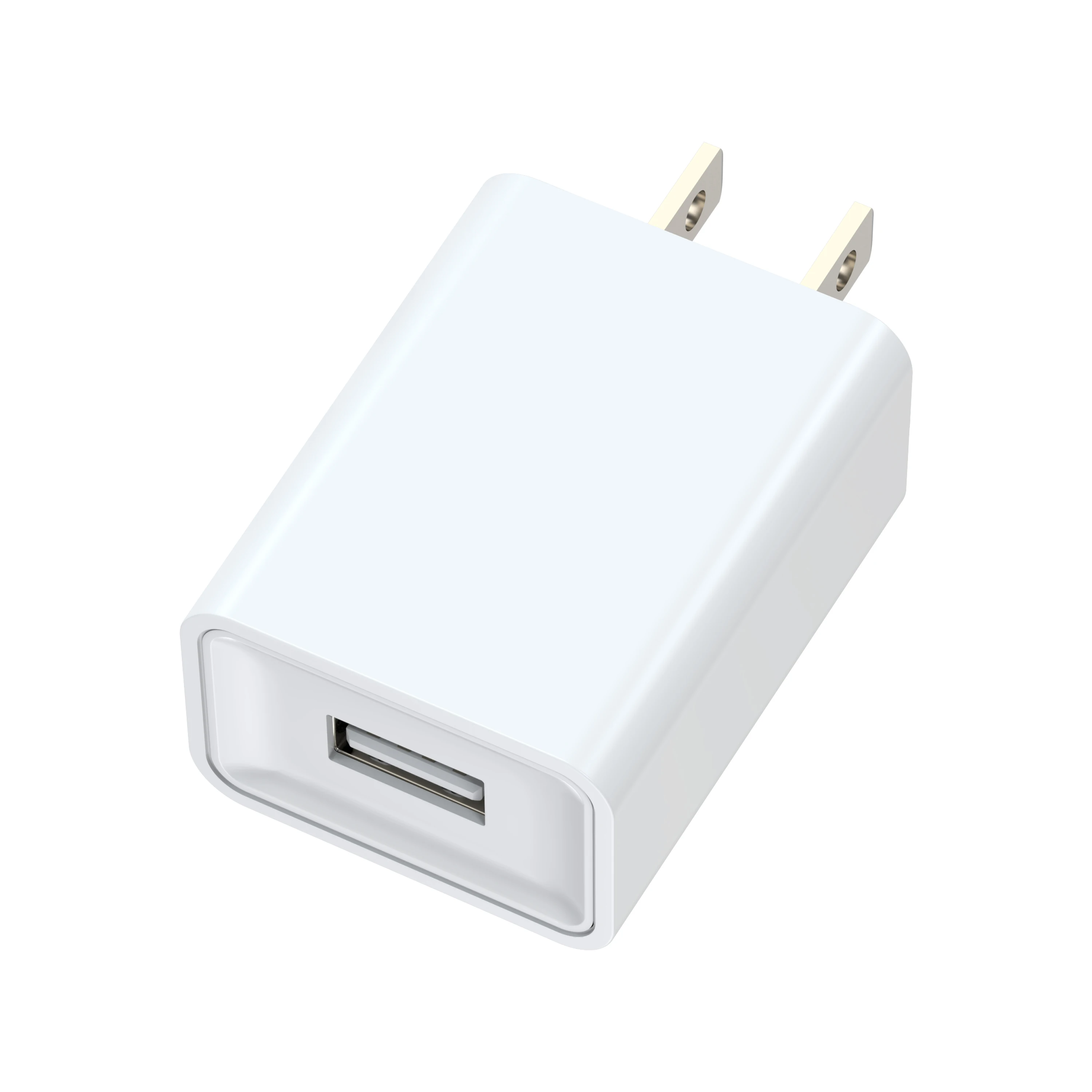 

Free printed logo fast charger us plug 5V2A single port usb wall charger for mobile phone