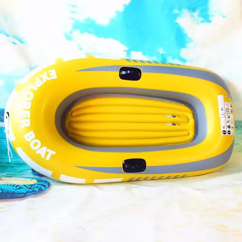 Funny Inflatable Boat Inflatable Kayak or Pvc Inflatable Raft Drifting an Adult 0.25MM Lakes & Rivers