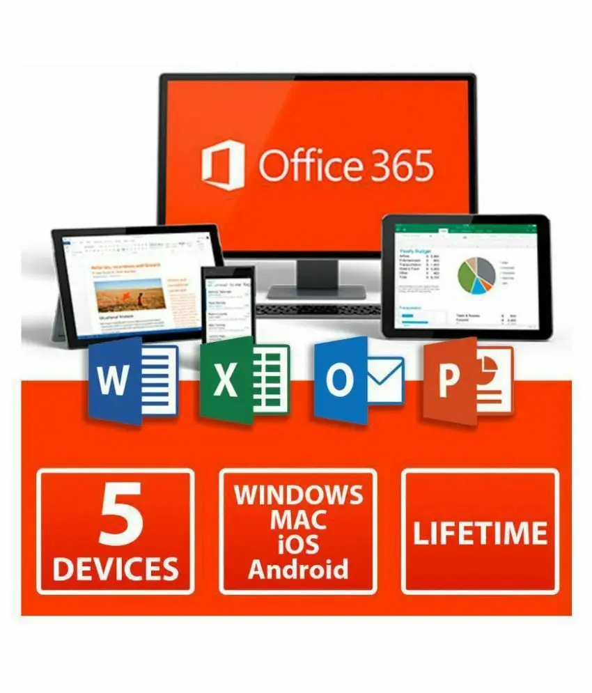 

1TB 5 devices Microsoft Software Office 365 Pro Plus Account Password for PC MAC iOS Android