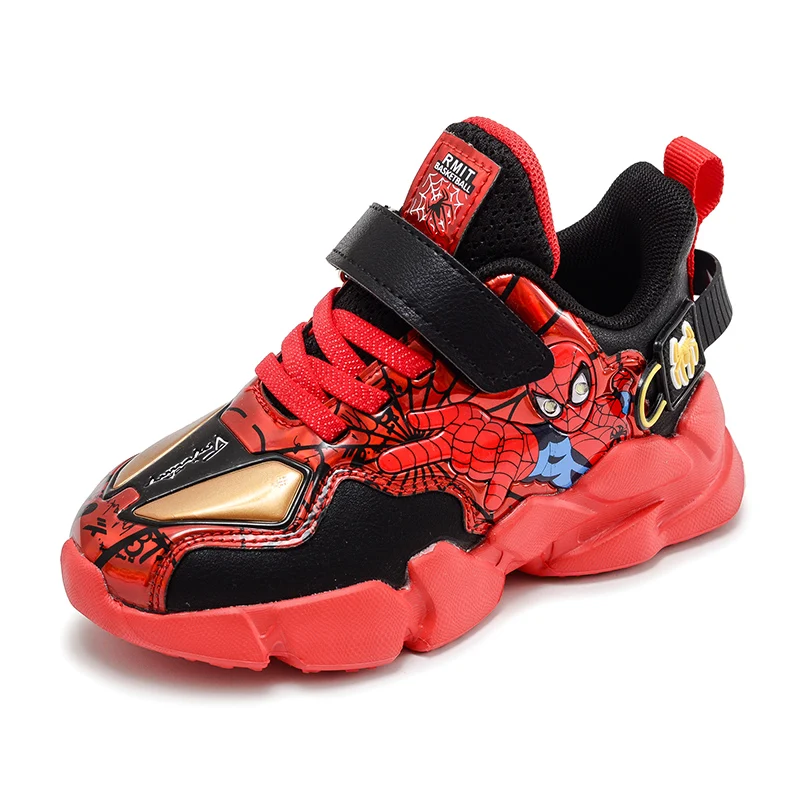 

Spiderman Costume Kids Synthetic Casual School Athletic Boy Shoes Children%27s+Sports+Dress+ Shoes Kids Sneaker Boy Children, Black yellow,black red,beige