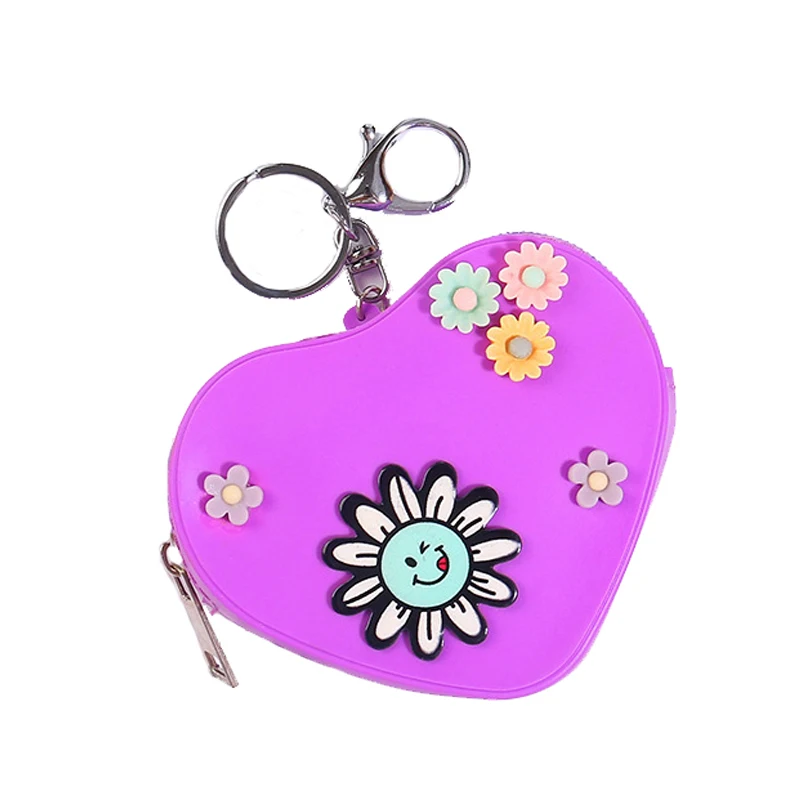 

Korean Multi function Cartoon Mini Candy Colored Gifts Sun Flower Heart Coin Purse