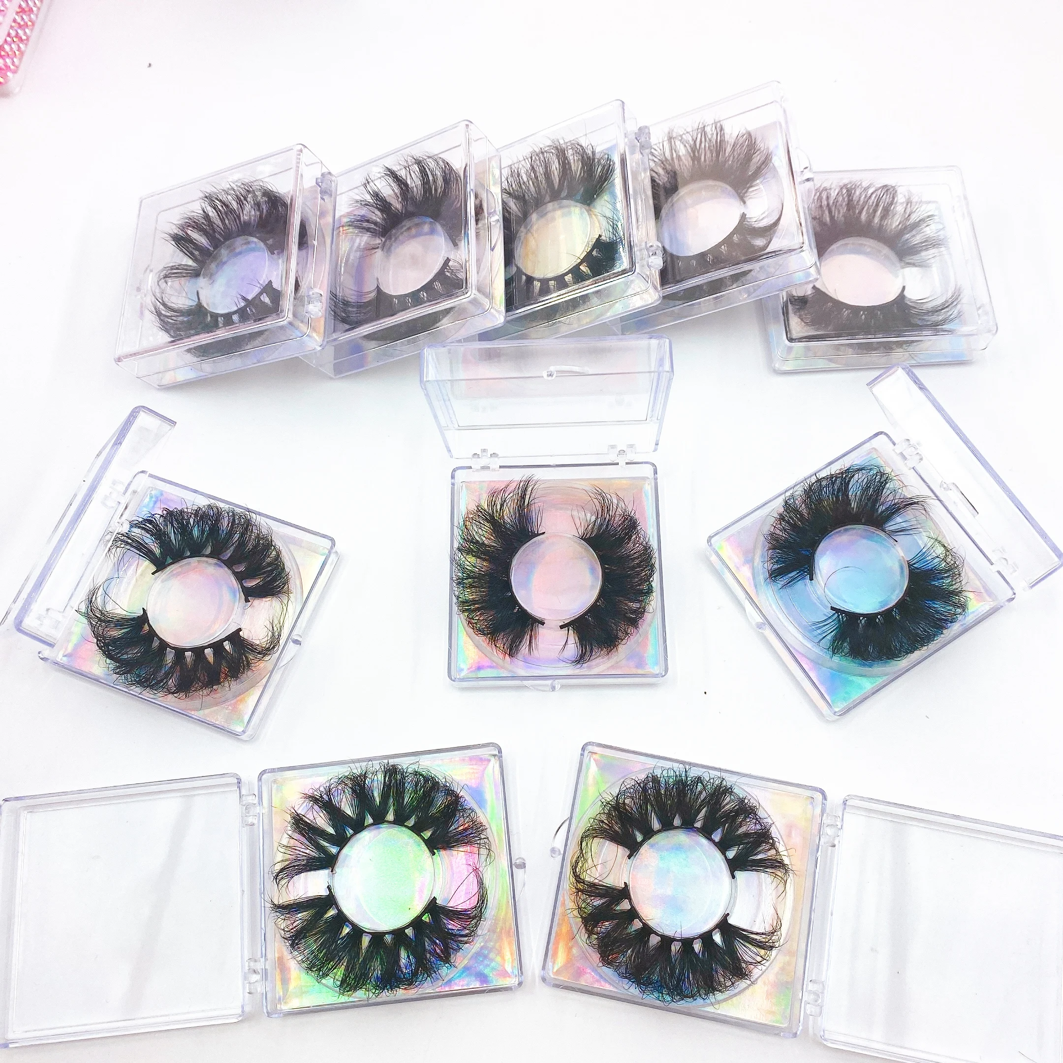 

Lashes3d wholesale vendor bulk mink eyelashes wholesale eye lashes mink 3d 25mm mink eyelash