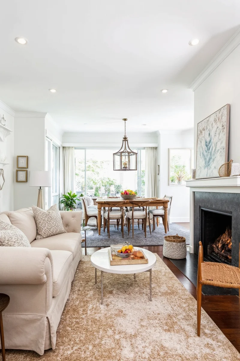 Family-friendly living room