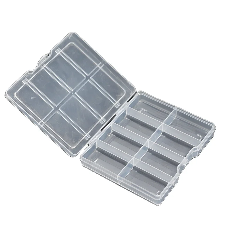 

Wholesale 8 Compartments Plastic Storage Box