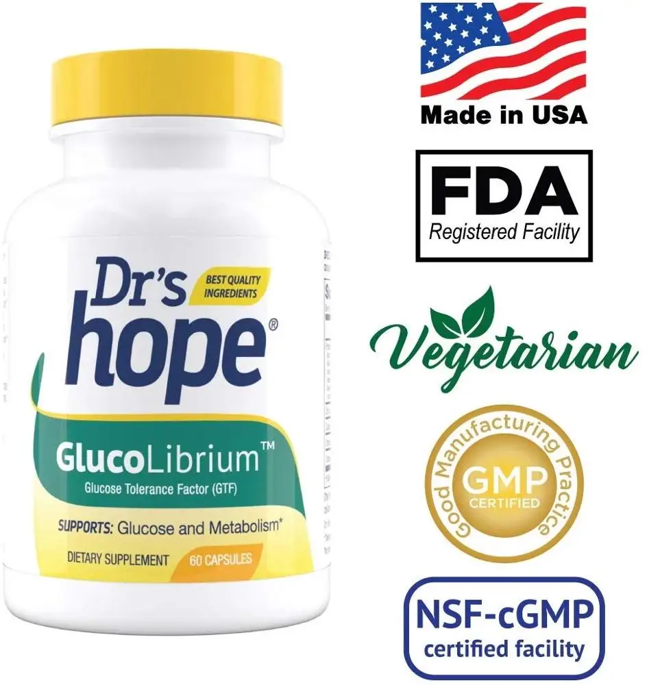 
GlucoLibrium Bitter Melon Resihi Mushroom blood sugar dietary supplement 