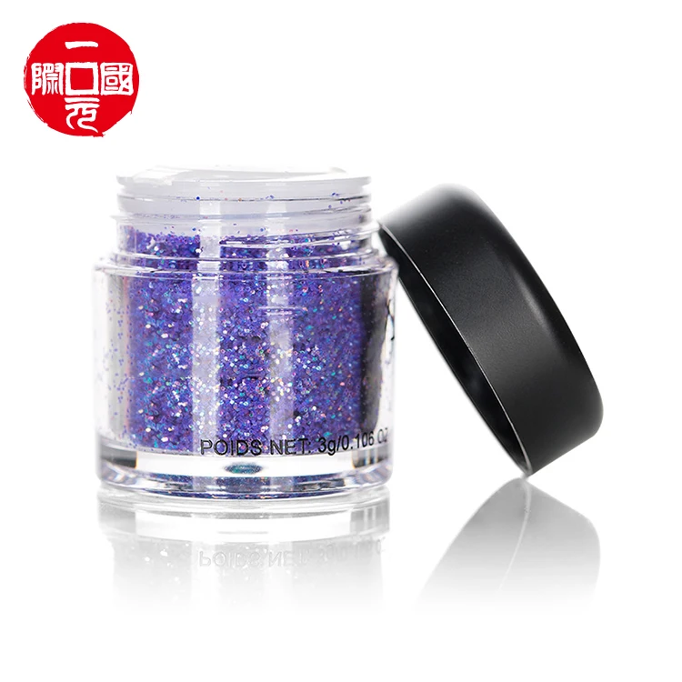 

Private Label Make Up 2021 new Monochrome glitter eyeshadow powder
